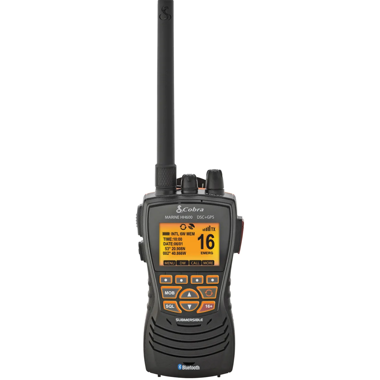 Cobra Marine VHF 6 W GPS/DSC