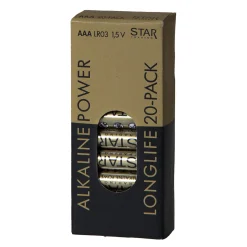 Batteri*Star Trading 1,5V Power Alkaline 20-pack