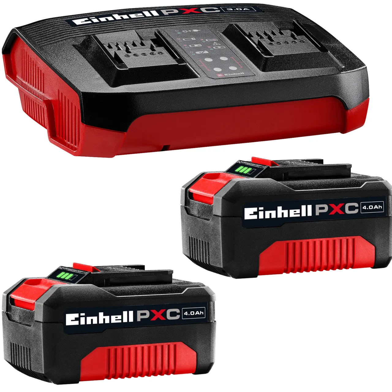 Einhell 2x 4,0Ah & Twincharger Kit 1