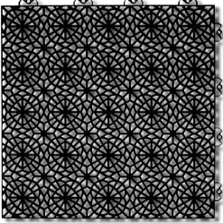 Trallgolv|Plastgolv*Bergo XL Black Golvtrall i Plast