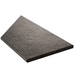 Bricmate Z Quartzit Black Pool Inner Corner Right 30x60 cm