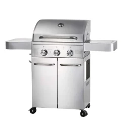 Gasolgrill*Bluegaz Z6 Rostfritt Stål 3 Brännare