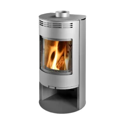 Kampanj Fritidsboende & Husvagn|Kampanj Värme & Ventilation*Kaminexperten Zaragoza Grå Vedkamin